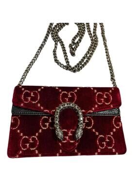 Gucci Dionysus Super Mini Velvet Crossbody Bag